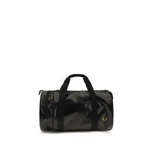 Fred Perry Black Polyester Luggage And Men's Travel